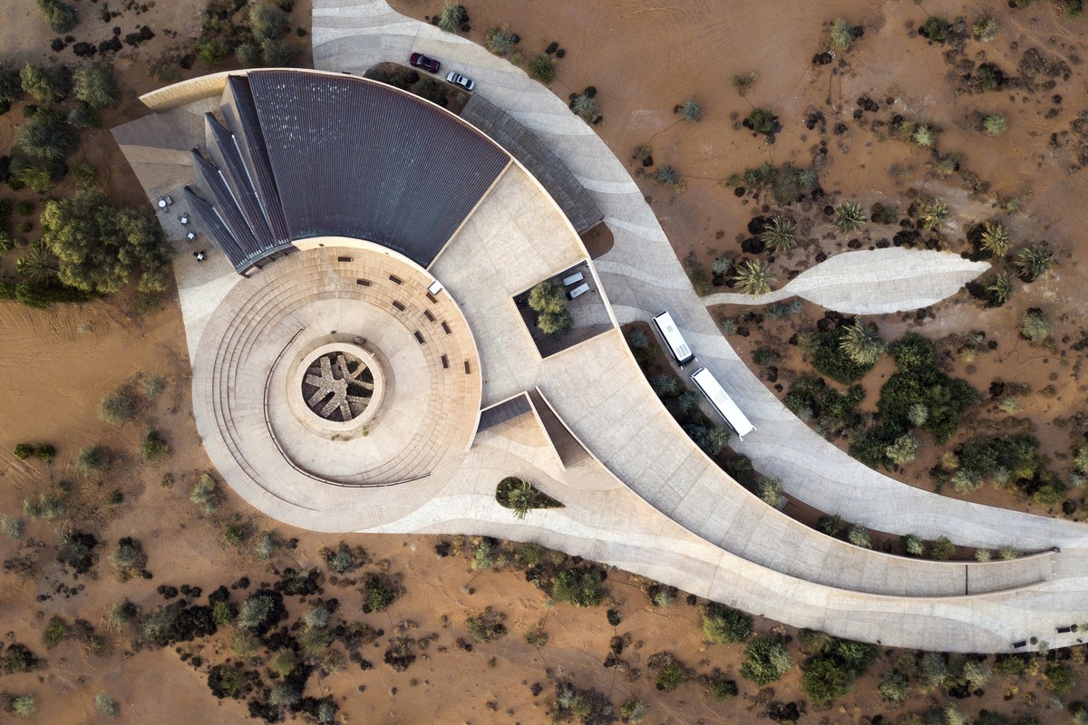 Sumaya Dabbagh, Mleiha Archaeological Centre, Sharjah, completed in 2016. Photo: Rami Mansour. Image courtesy of Dabbagh Architects and Qatar Museums.