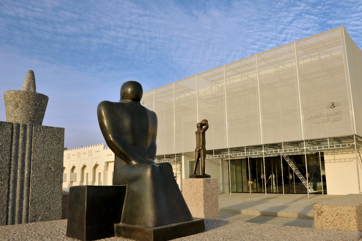 Mathaf: Arab Museum of Modern Art, Education City, Doha. Image courtesy of Mathaf: Arab Museum of Modern Art, Qatar Museums.